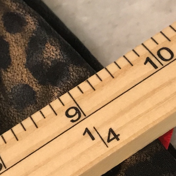 Spanx Leggings Womens Small Leopard Shine Faux Leather Animal Print 20270R Luxe - Picture 11 of 14